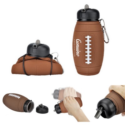 20oz Collapsible Silicone Sport Water Bottle