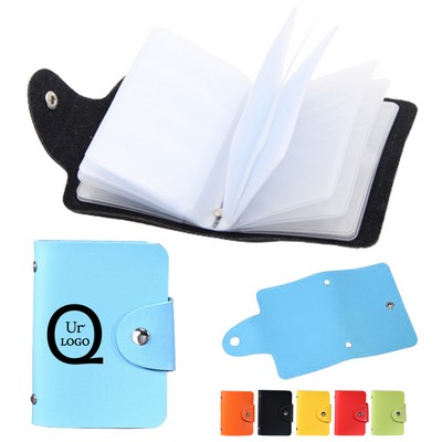 Business Card Holder Book