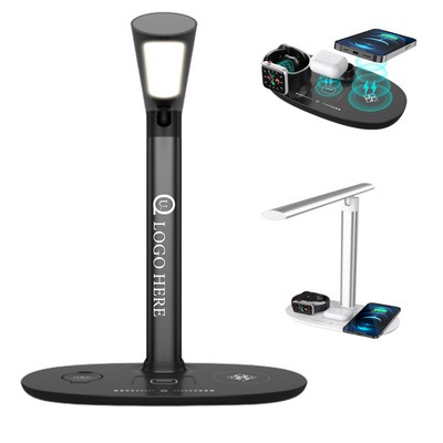 Wireless Charger W/ Led Desk Lamp