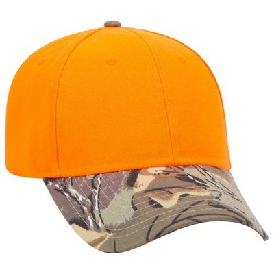 Otto Cotton Blend Baseball Camo Cap