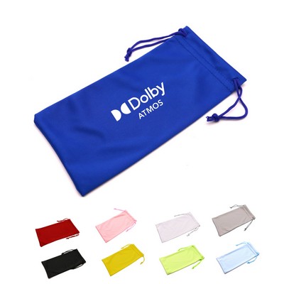 Microfiber Drawstring Pouch / Sunglasses Pouch