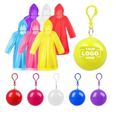 Disposable Emergency Rain Ponchos