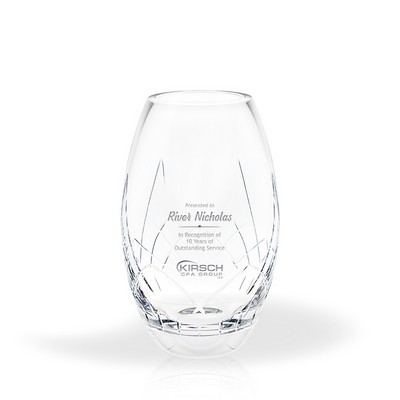 Atticus Crystal Vase - Medium