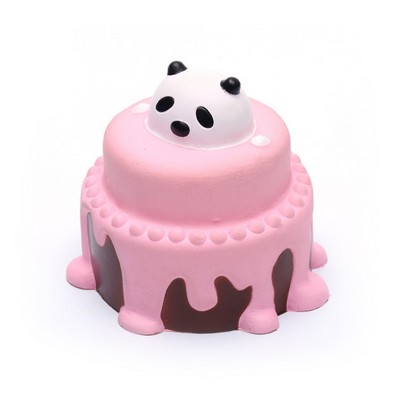 Slow Rebound Panda Cake Stress Toy