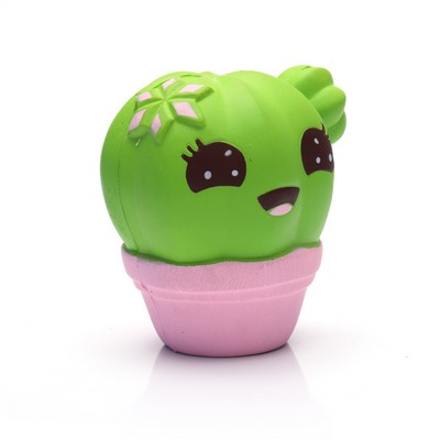 Slow-Rebound Happy Cactus Stress Relief Toy