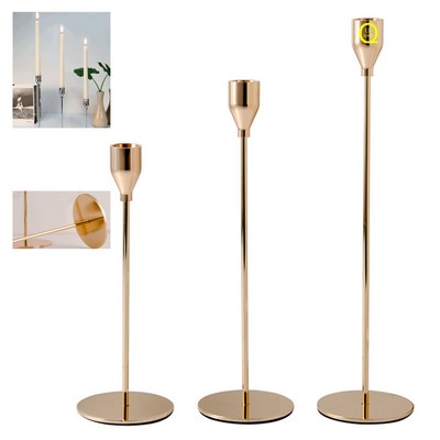 Metal Home Candle Holder Set