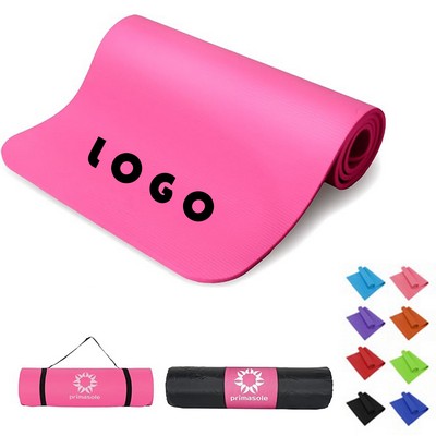 Full Length PVC Yoga Mat And Carrying Strap-Ocean