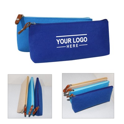 Soft Felt Pencil Bag Stylish and Durable Organizer