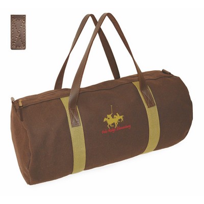 Urban Duffle Bag (18 Oz. Natural Canvas)