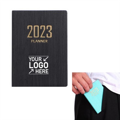 2023 Mini Daily Planner A7 - Compact Organization for Your Year