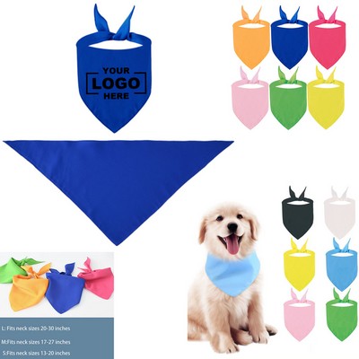 Fashionable Absorbent Dog Bandana