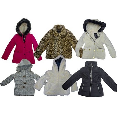 Girls Assorted Jacket's - Assorted Styles & Colors, Sizes 4-16 (Case o