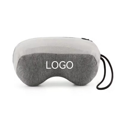 Small Travel Neck Pillow 100% Pure Memory Foam Nap