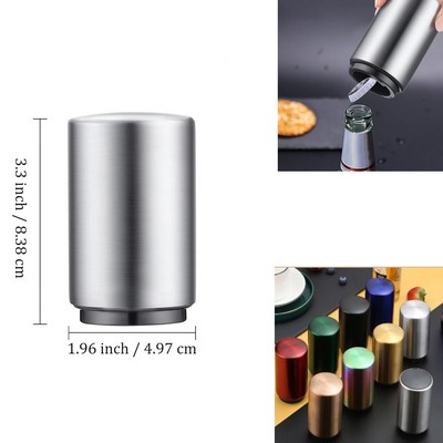 Stainless Steel Automatic Push Down Bottle Opener