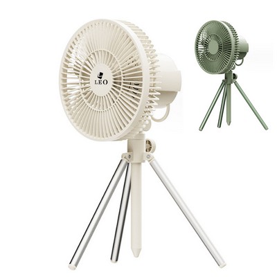 Outdoor Tripod Charging Handheld Fan