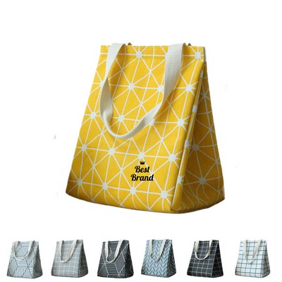 Reusable Lunch Bag Insulated Tote Bag