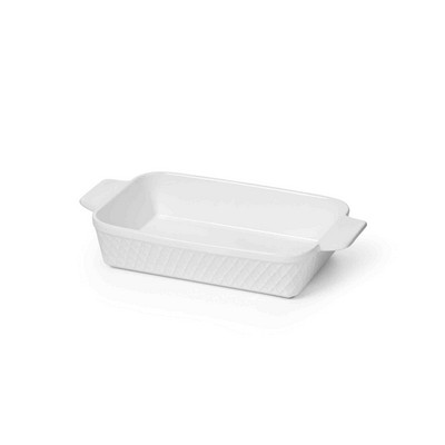 White Baking Dish