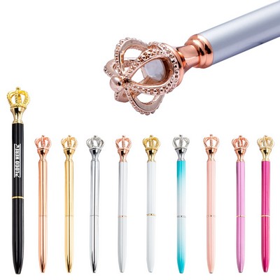 Round Crown Metal Pen