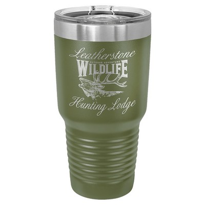 Olive Green Polar Camel Ringneck 30 oz Tumbler w/Slider Lid