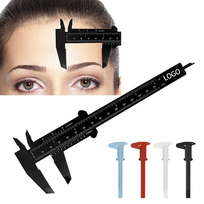 Plastic Double Scale Mini Plastic Vernier Caliper