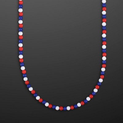 Patriotic Beads with Breakaway Clasp (NON-Light Up) - BLANK