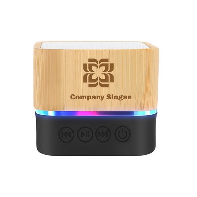 Mini Bamboo Wireless Bluetooth Speaker