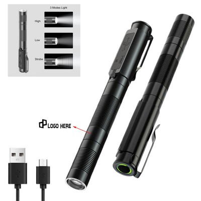 Rechargeable Pen Flashlight