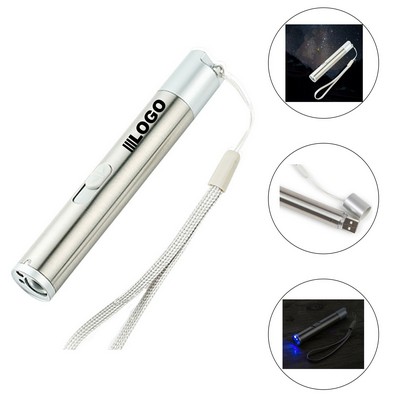 Mini Flashlight With Usb Charge