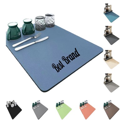 Super Absorbent Quick Dry Dish Drying Mat