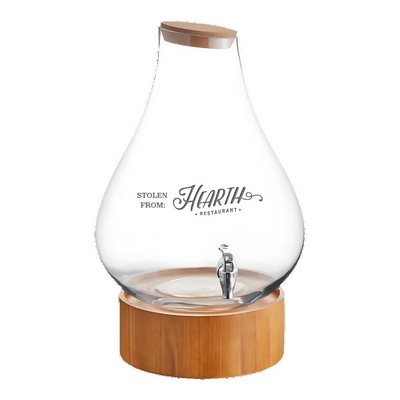 4 Gallon Raindrop Beverage Dispenser