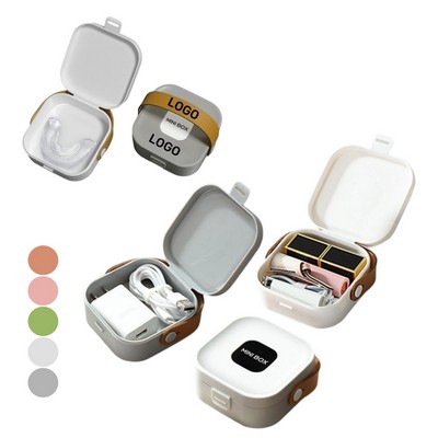 Handheld Storage Box For Cables Jewelry And Toothbrushes