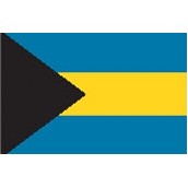 3'x5' Bahamas U.N. Nylon Outdoor Flag - Style C