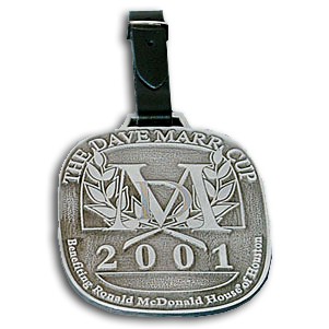 Pewter Golf Tag