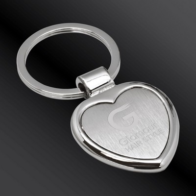 Cupid Heart Key Tag