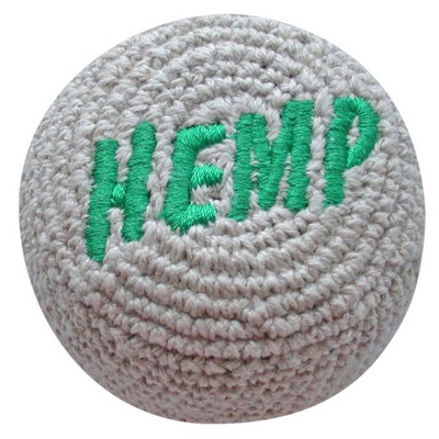 Embroidered Hemp Footbag