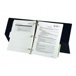 Snap Back Easel Vinyl Binder w/ 1" Capacity (8-1/2" x 5-1/2" Sheet Size)