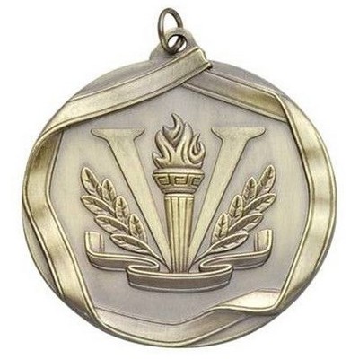 Medal "Victory" - 2-1/4" dia. Die Cast