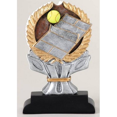 Ric Resin Impact Series Tennis Trophy - 6"