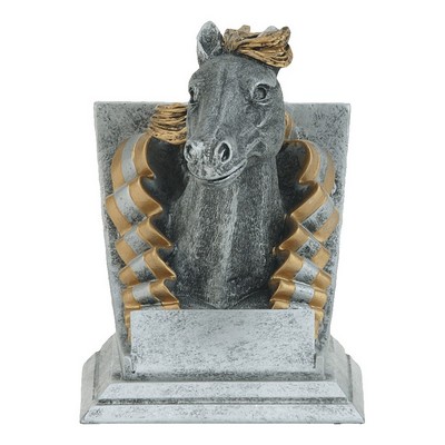 4" Mustang Mascot Resin Trophy