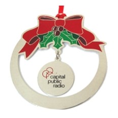 Stock Wreath Hanging Ornament