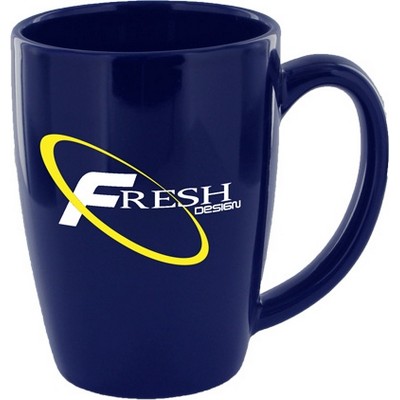 14 Oz. Cobalt Blue Challenger Coffee Mug