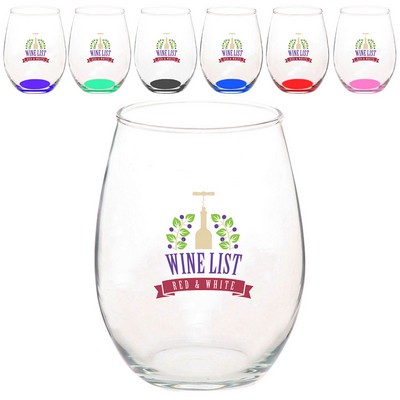 15 oz. Import Stemless Wine Glasses