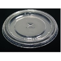 Clear Lid Slotted For Plastic Cups