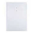 Clear Poly Envelope w/Button String Closure (9 ¾" x 13" x 1")