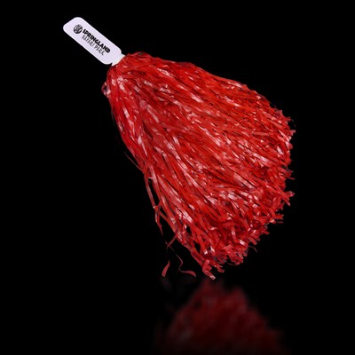 16" Red Plastic Pom Pom