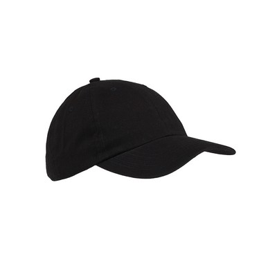 Big Accessories Youth Brushed Twill Unstructured Cap