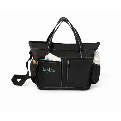 Peekaboo Diaper Kit - Black-Turquoise