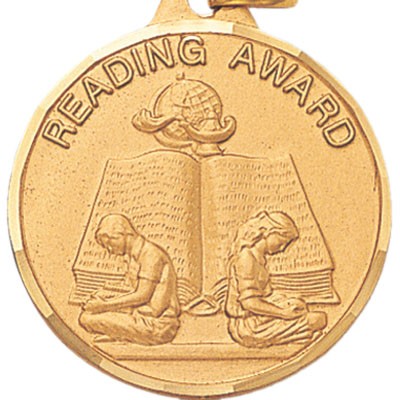 E Series Die Struck Academic Reading Award Medal