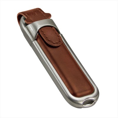 Leather Flip USB 2.0 (128MB)