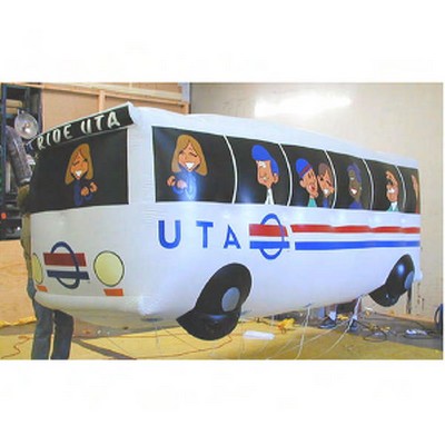 Inflatable Vehicle Look Giant Balloon for Outdoor Events - Bus